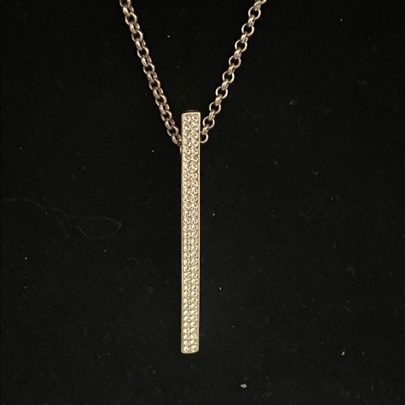 Fashion Jewelry Gold Bar Necklace - Picture 4 of 5